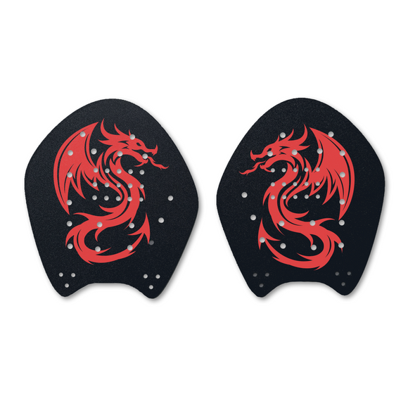 Enter the Dragon Paddles (black/red)