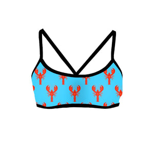 Lobster Luxe top blue